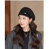 kanaelun Women's Hat, Beret, One Size, No Brim, Plain, Basic,