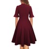 RANPHEE Valentine's Day Dresses for Women 2025 Trendy Summer Burgundy