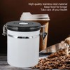 Airtight Coffee Canister Storage Jar Date Tracker CO2 Release Valve