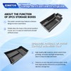 EDBETOS 2PCS/Set Center Console Organizer Compatible with Nissan Rogue 2021-2023