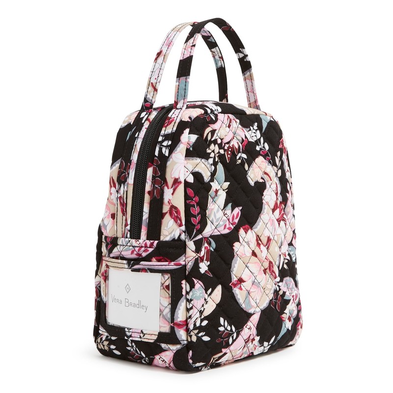Vera Bradley Women's Cotton Lunch Bunch Lunch Bag, Pretty Posies,