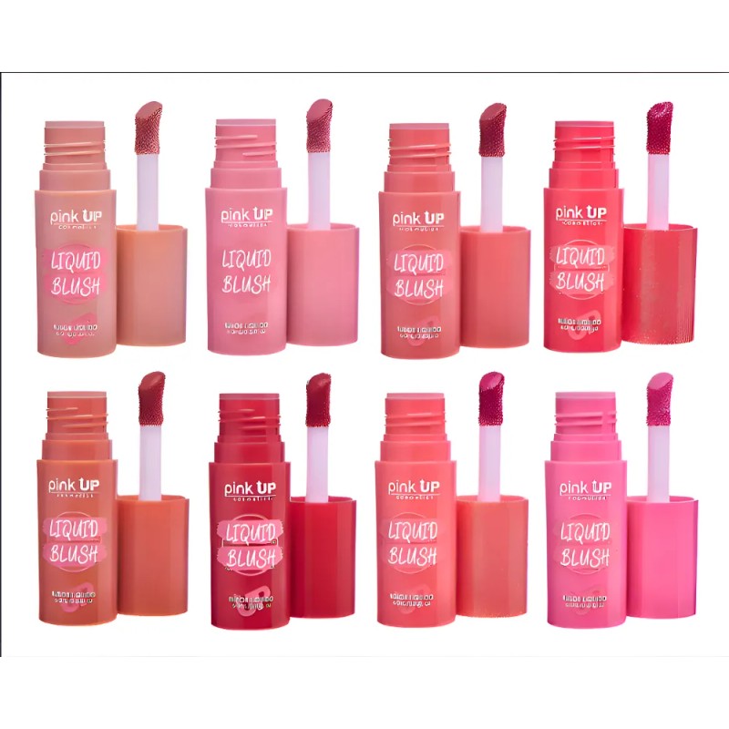 Pink Up Liquid Blush Larga Duración Rubor Liquido 8pack Kit