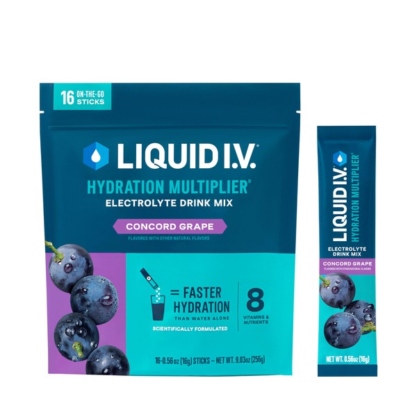 Liquid I.V.® Hydration Multiplier - Concord Grape | Electrolyte Powder