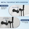 Taplong Hand Shower with Slide Bar and Tub Spout, 8