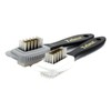 TelMo Suede Brush Nubuck Brush Suede Brush with Abrasive R
