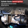 ISINFLASH Ignition Switch & Ignition Lock Cylinder with 2 Keys