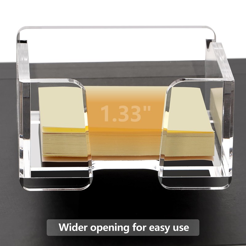 SANRUI Acrylic Sticky Note Holder , for Post-it Note Pad