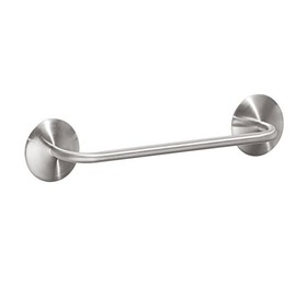 iDesign Forma Brushed Stainless Steel AFFIXX Self-Adhesive Towel Bar - 11" x 2.25" x 2"