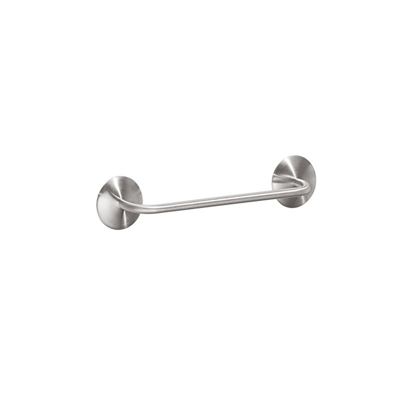 iDesign Forma Brushed Stainless Steel AFFIXX Self-Adhesive Towel Bar -