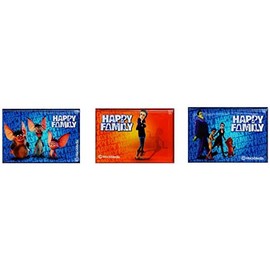 Happy Family Magnetic Design Bundle 80x55 mm (Pack of 3)
