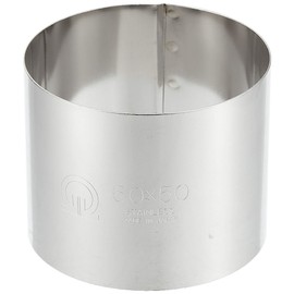 遠藤商事 業務用 セルクルリング丸型 φ60×H50mm 18-0ステンレス 日本製 WSL08023