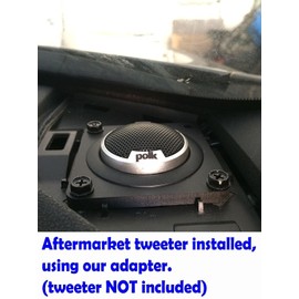 Exact Fit Tweeter/Speaker Adapter Spacer Rings For Infiniti And Fits Nissan - SAK047_125-2 Pair