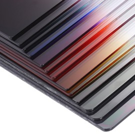 Andoer 13pcs Square Gradient Full Color Filter Bundle Kit for Cokin P Series with Filter Holder + Adapter Ring(52mm / 58mm / 62mm / 67mm / 72mm) + Storage Bag + Cleaning Cloth