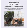 Claymore V600+ Black Rechargeable Portable Fan – 7,800mAh Battery, 4-Speed