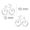 SOFIA MILANI - Women's Earrings 925 Silver - Bicycle Stud