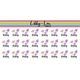 Dusting Planner Stickers | Libby and Lou Sticker Co