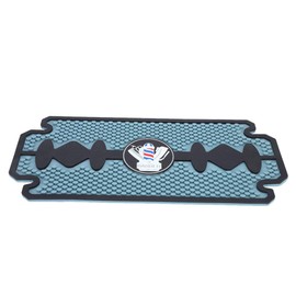 KIMISS Almohadilla Antideslizante de Gel de Silicona PU para Herramientas de peluquería, Accesorio para barbería y salón, Base Estable para Tijeras y peines