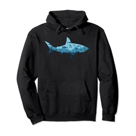 Shark Lover Ocean Animal Marine Biology Pullover Hoodie