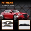 ZDEERAOTO White LED Front & Rear Fender Side Marker Lights