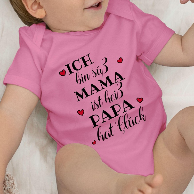 Shirtracer - Baby Bodysuit Boy Girl - Sayings - Ich