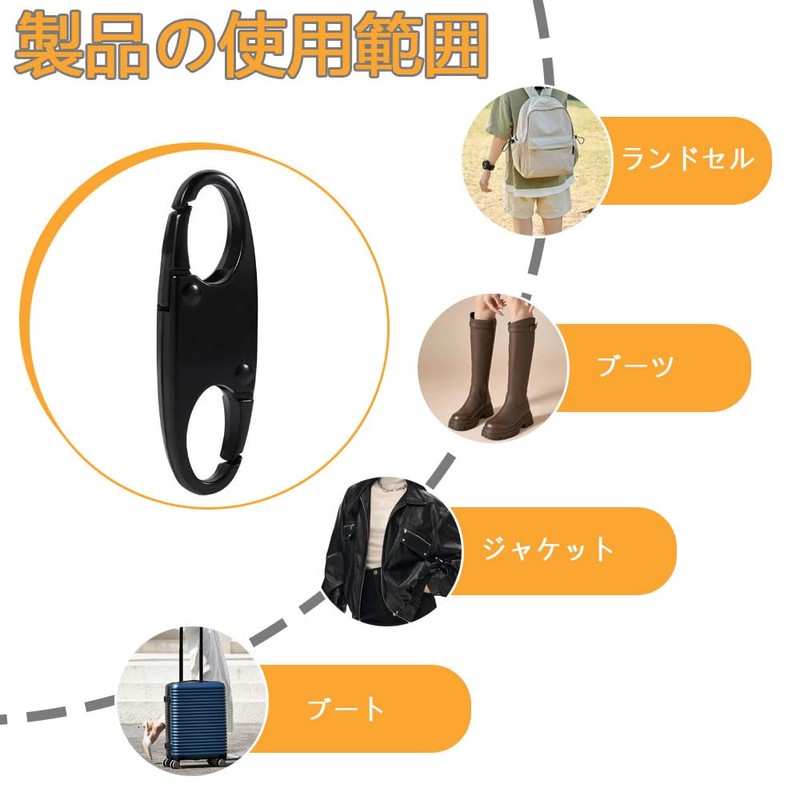 Zipper Clips Anti-Theft Travel Goods Removable Zipper Lock Zipper Clips