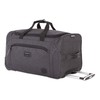 SwissGear Duffel Bag, Carry-On Travel Luggage, Heather Grey, 19" Rolling