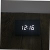 Artibetter Men's Watches Smart Watch Table Clock Modern Clock Wooden