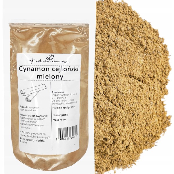 Ceylon Cinnamon Ground Natural & Aromatic 100 g - High