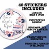 A New Chapter Bridal Shower Stickers – 40ct 2" Round