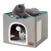 Bedsure Cat Beds for Indoor Cats - Large Cat Cave