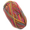 STOBOK Rainbow Yarn Crochet Accessories for Beginners Thick Chenille Yarn