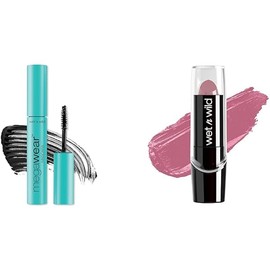 wet n wild Enhance and Define Megawear Mascara and Silk Finish Lipstick| Will You Be With Me? Pink