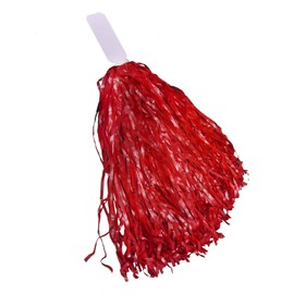 Windy City Novelties Cheerleader Pom Poms - 12 Pack (Red)