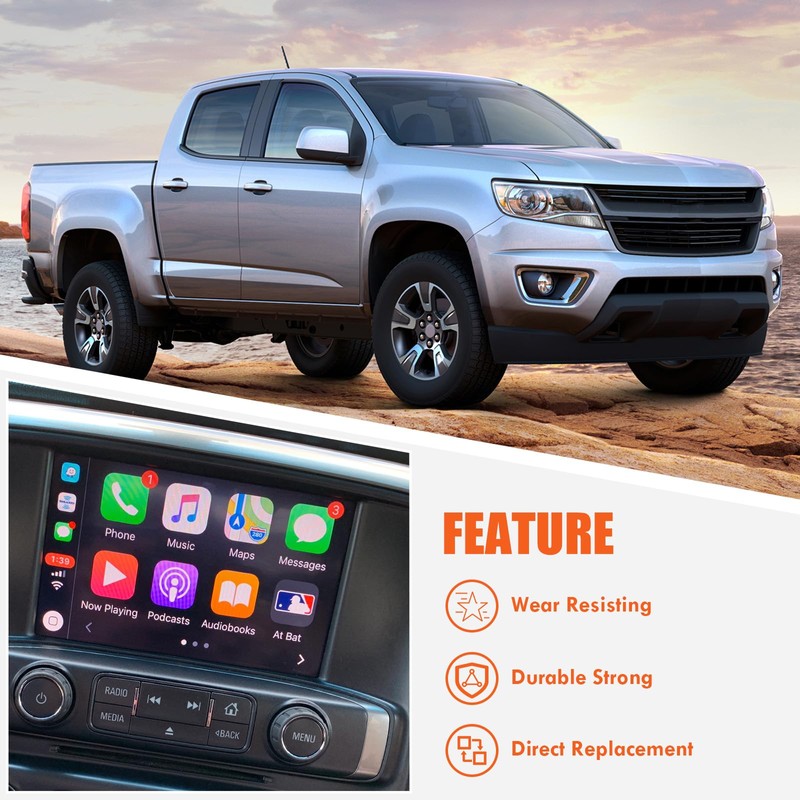 SHUNTALL 8" LCD Touch Digitizer Screen Digitizer Radio Navigation Compatible