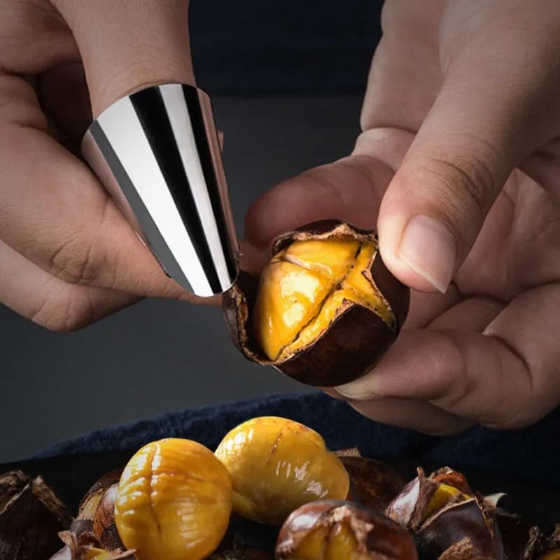 Chestnut Cutter Clip Peeler Nut Cracker Pecan Walnut Plier Opener