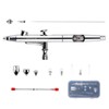 VEVOR Airbrush Gun, Dual Action Gravity Feed with 0.3 mm