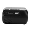 Mini Projector Black Micro 1080P HDMI Multi Function Home Theater