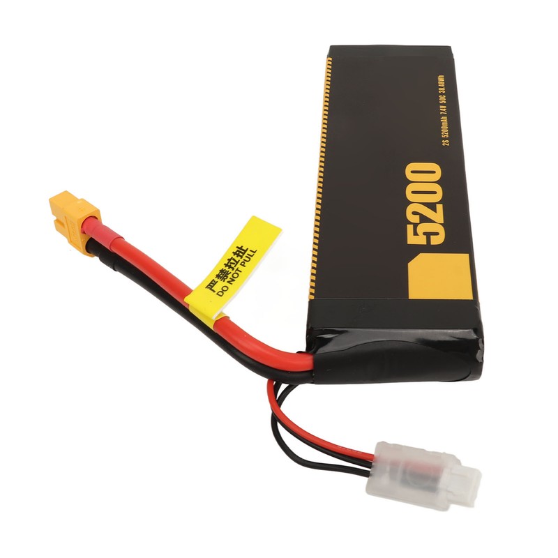 2S Lipo Battery 5200mah 50C 7.4V RC Airplane Car Lipo