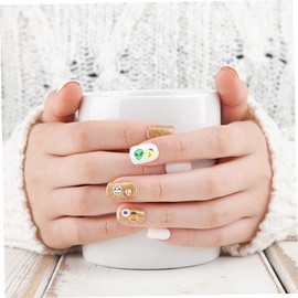 Healeved 3 Boxes Nail Art Accessories Manicure Glitter Nail Sequins Designer Glitter Decor Decoration Sequins Soft Pottery