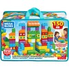 MEGA BLOKS 150 Toddlers Blocks Learning Toy Building Set, Let's