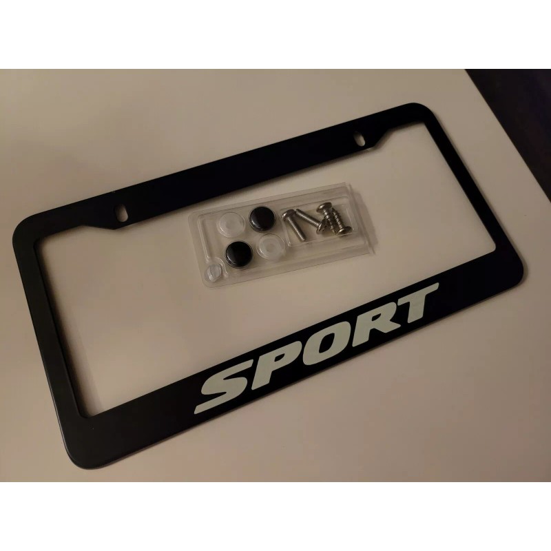Red Line GLOWING Honda Sport License Plate Frame Tag Cover