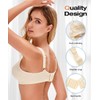 WingsLove Full Coverage Bras for Women Wirefree Non Padded Minimizer