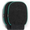 Exfoliating Glove, 2 Pack, Korean Body Scrub Mitt for Dead