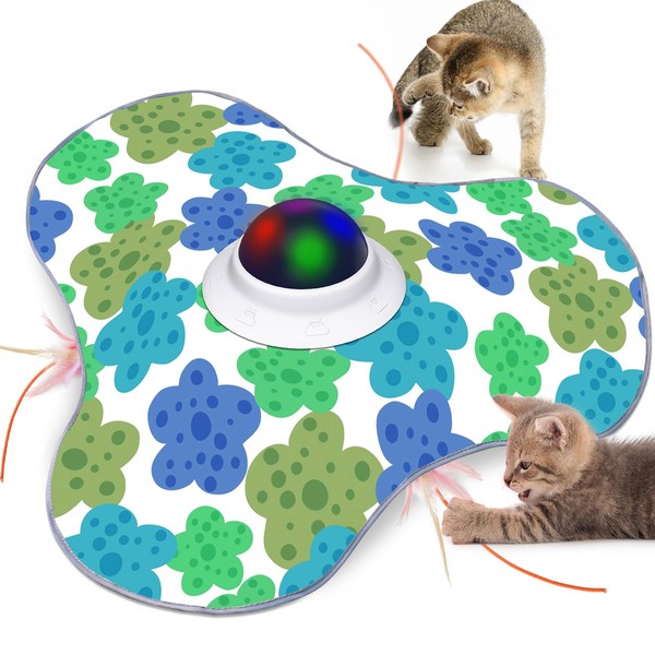 Cat Toy, Hide and Seek Cat Toys with Cover, 360°