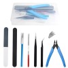 WMYCONGCONG Professional 8 PCS Gundam Car Model Tools Kit Modeler