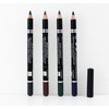 Sparkly Black Eyeliner Pencil Sparkling Colour Shade 01 with silver