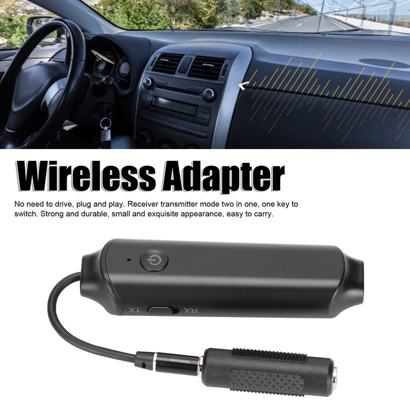 Bluetooth 5.0 Audio Receiver Transmitter Portable 2 in 1 Wireless