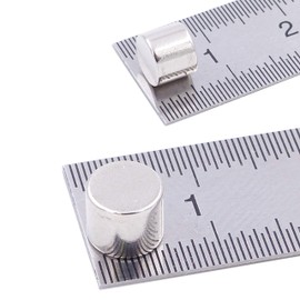 Brudazon 30 Mini Disc Magnets 6 x 5 mm N52 Strongest Level Neodymium Magnets Ultra Strong Power Magnet for Model Making, Photo, Whiteboard, Notice Board, Fridge, Crafts, Magnetic Disc Extra Strong