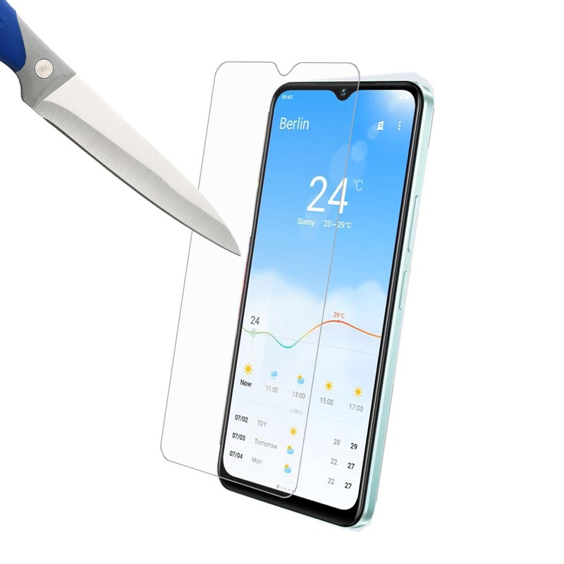 Glass Screen Protector for Vivo Y18/Y18e/Y03/Y28s 5G/Y36t 4G/T3
