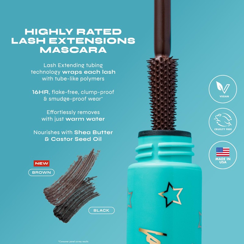 Milani Tubing Mascara | Highly Rated Mascara - Brown |